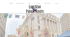Desktop Screenshot of lonestarparadefloats.com